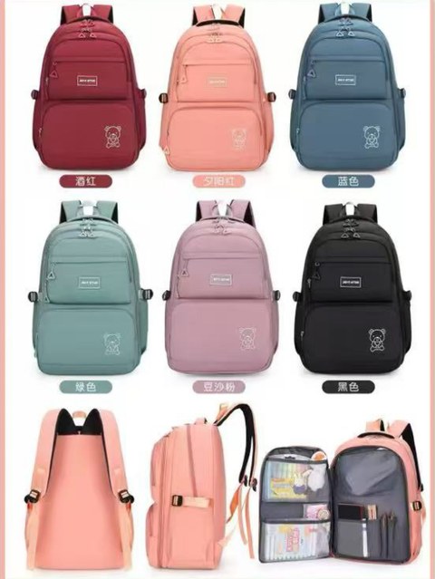 Mochila unissex abertura lateral AL-1429