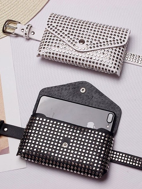 Bolsa pochete com cinto e alça de corrente AL-800