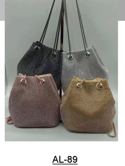 Bolsa de festa com strass de brilho AL-89