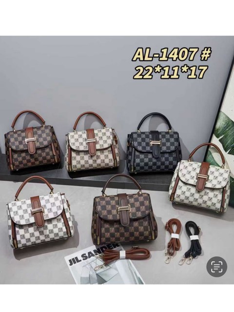 Bolsa estrutura bem chic de qualidade com alça AL-1407