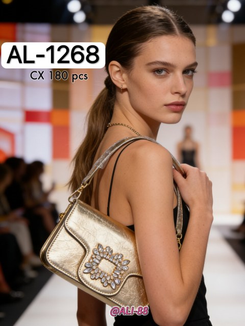 Bolsa de ombro com alça comprida AL-1268