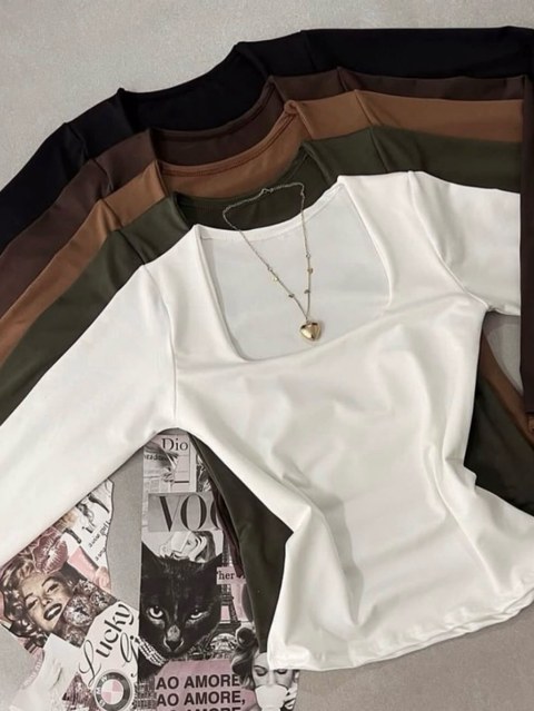 BLUSA MANGA LONGA SUPLEX