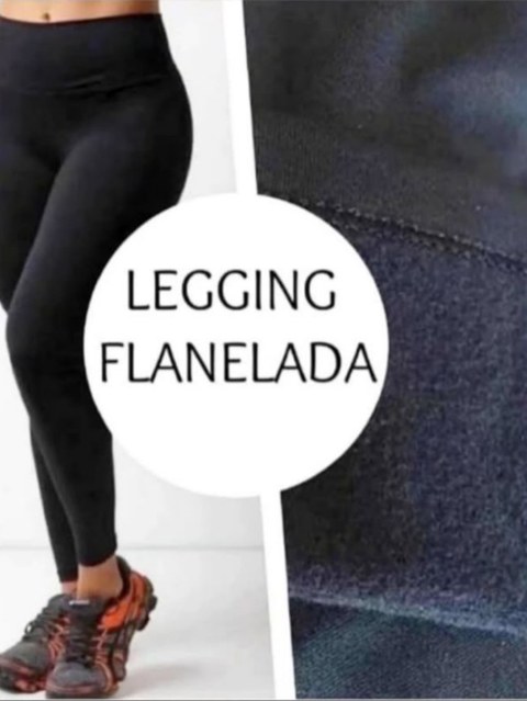 CALÇA LEGGING FLANELADA