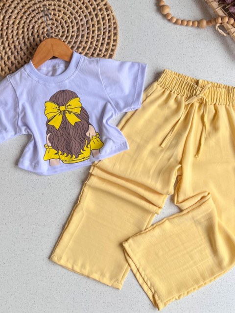 Conjunto Calça Girl Infantil
