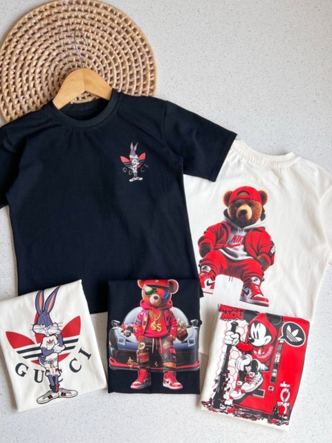 Camiseta Over Size Momento Infantil/Juvenil
