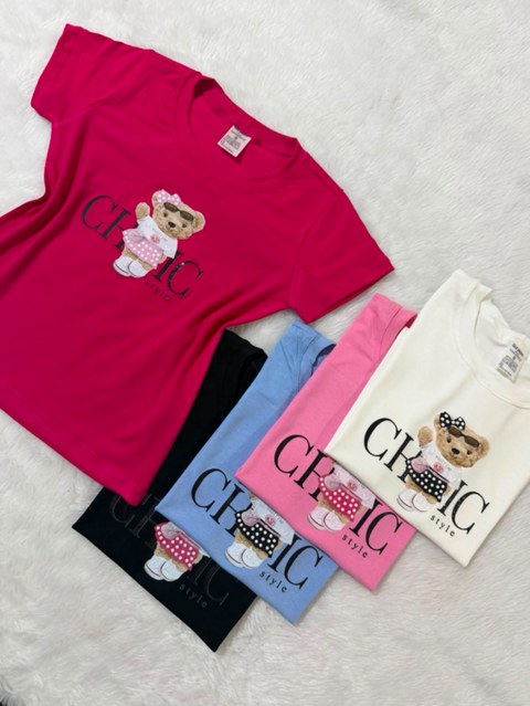 T-shirt Urso Infantil/Juvenil