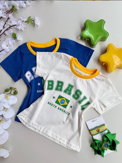 Camisa Brasil Infantil