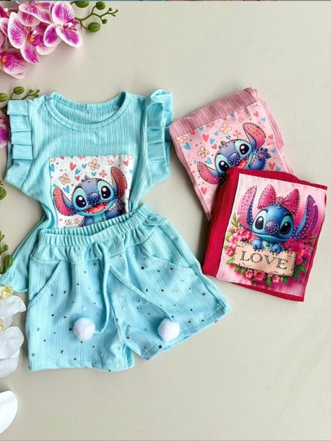 Conjunto Stitch Infantil
