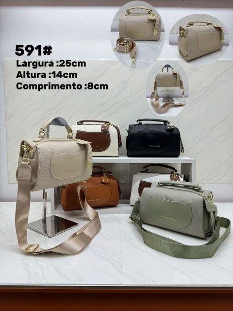 Bolsa novidade sucesso feminina transversal 591#