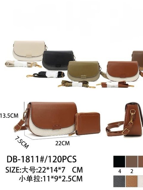 Bolsa feminina transversal DB-1811