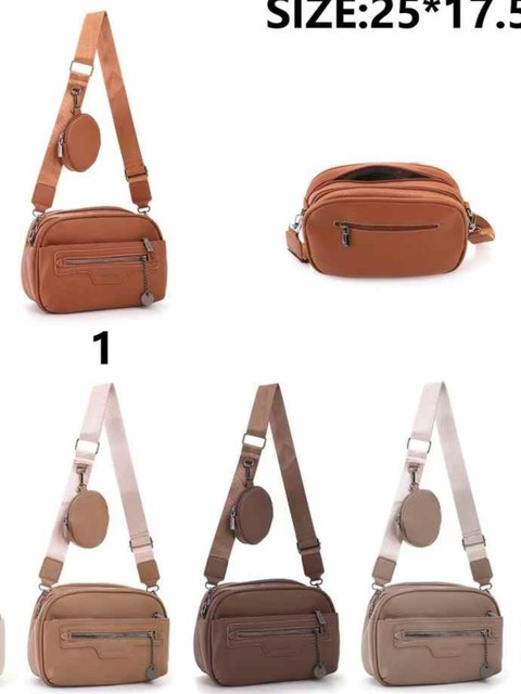 Bolsa Feminina transversal casual tradicional C1057#