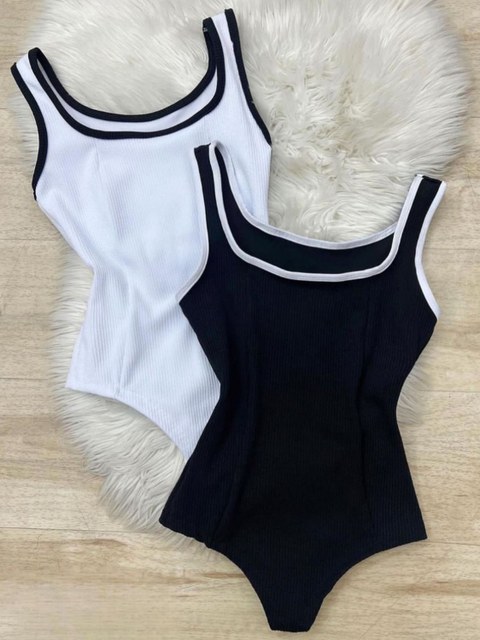 Body Regata Anarruga Decote Quadrado Minimalista Zara Retrô