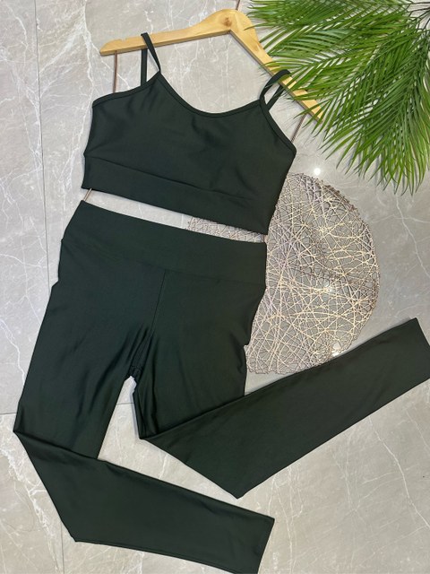 Conjunto tecido suplex estica Maya modas