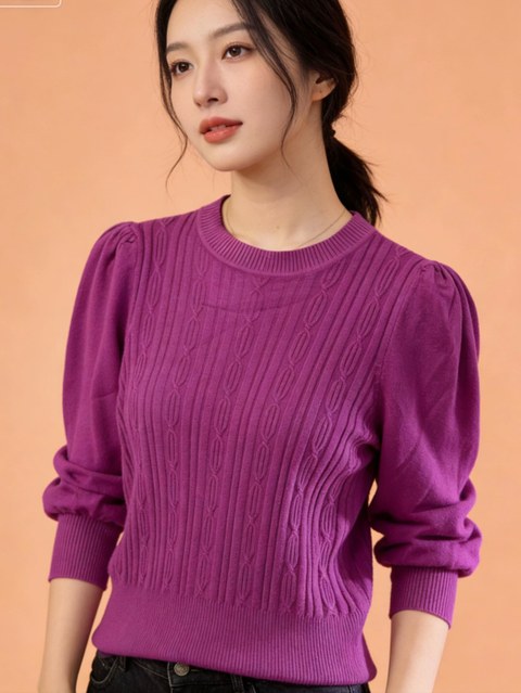 Blusa feminina manga longa Maya modas