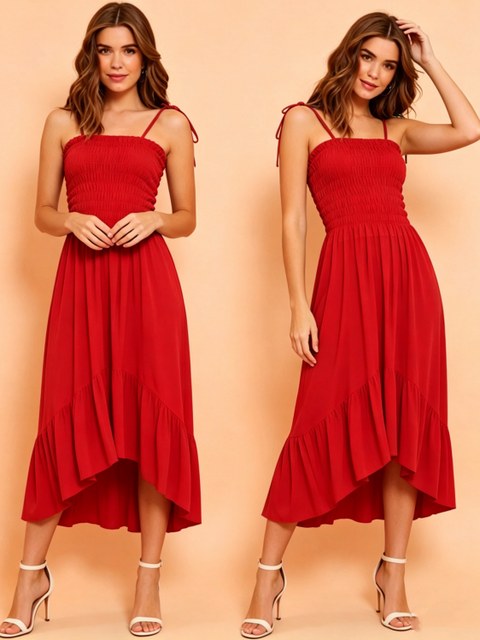 Vestido viscose com forro Maya modas