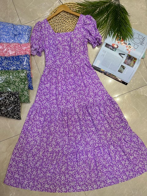 Vestido longo com forro tecido duna