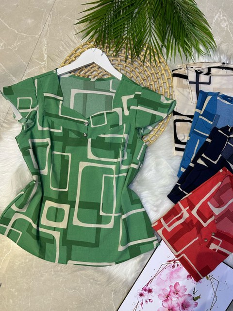 Blusa crepinho Maya modas