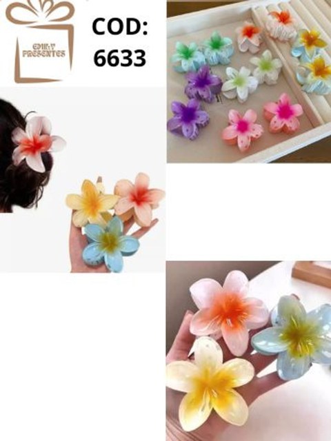 Presilha Formato de Flor Havaina-6633