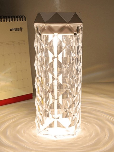 Umidificador e difusor portátil cristal