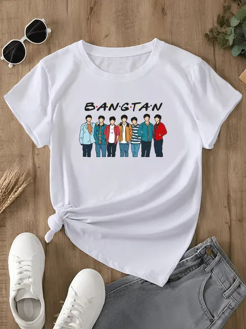 Camiseta BTS BUTTER Kpop Jhope Jimin Jungkook Taehyung Yoongi Namjoon Bangtan Blusa Feminina Casual