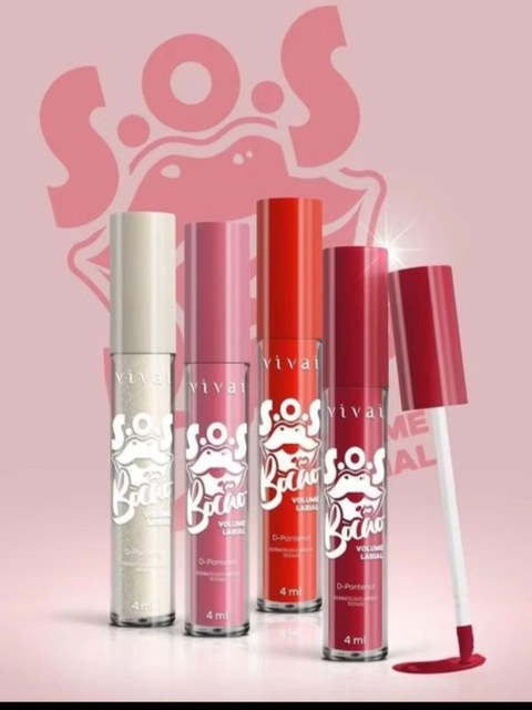 Gloss s.o.s  bocão  volume labial