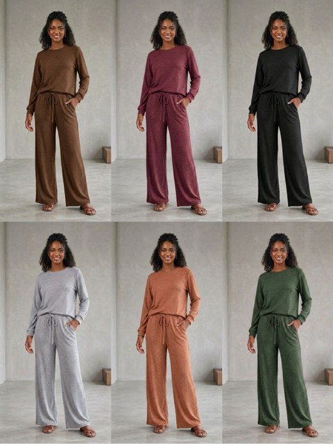 conjunto feminina de lãzinho 151#