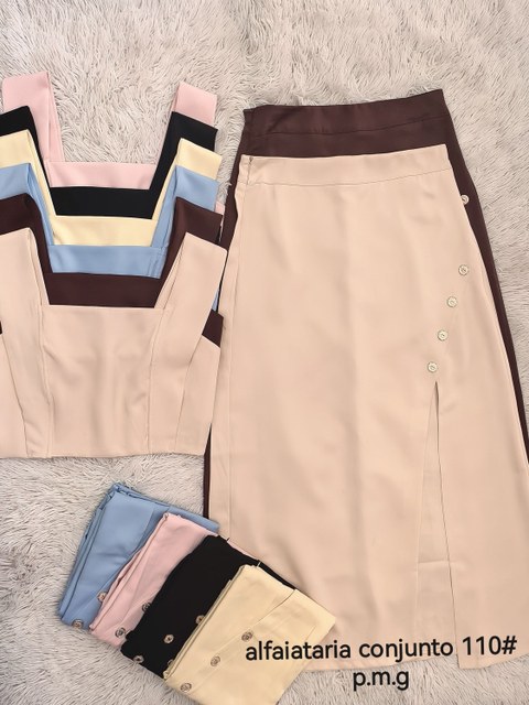 Conjunto alfaiataria de feminino110#