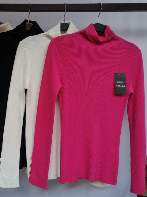 blusas modal feminina cola alta importado6608#