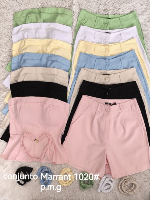 Conjunto Marrant feminino Elastex atrás1020#