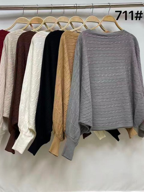 Blusa Modal Manga Lanterna Feminina Ombro a Ombro Tendência