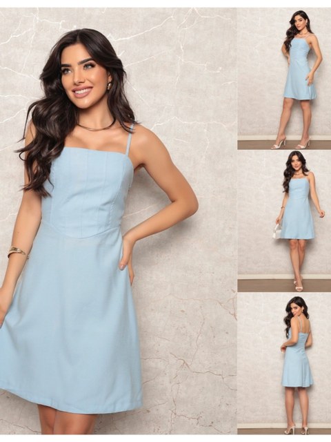 Vestido midi feminina de marrant 144#