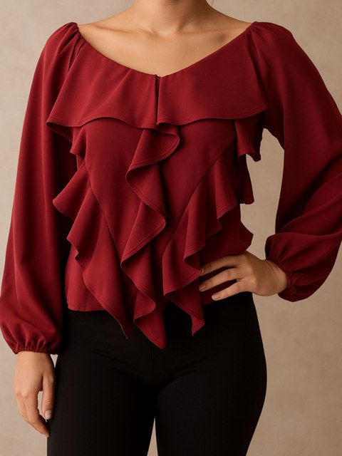 Blusa babado