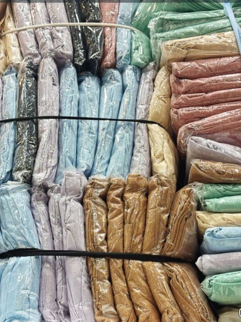 Calça pantalona viscolinho