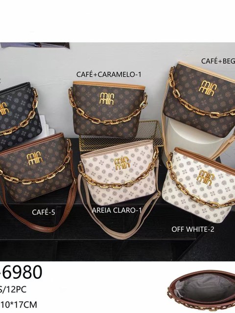 Bolsas femininas modernas e casuais 6980