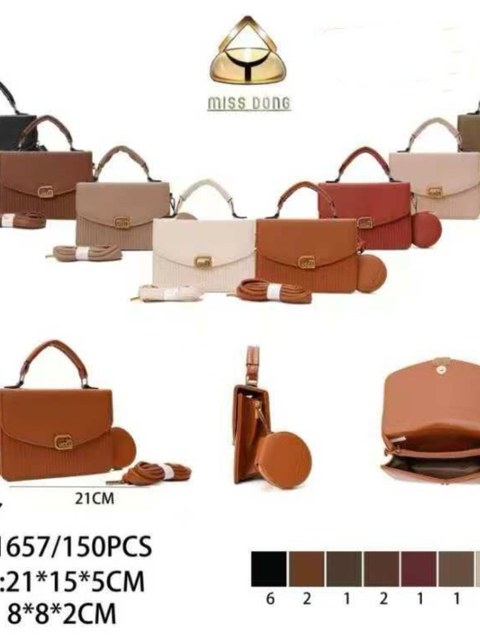 Bolsa pequena feminina da moda com carteira.DB-1657