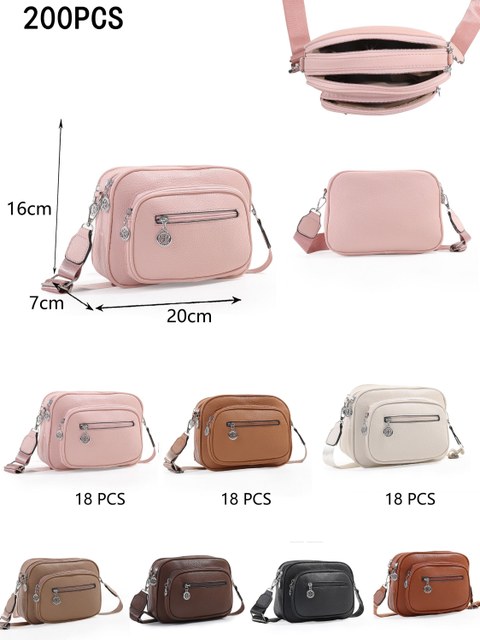 Nova bolsa transversal elegante e casual 107