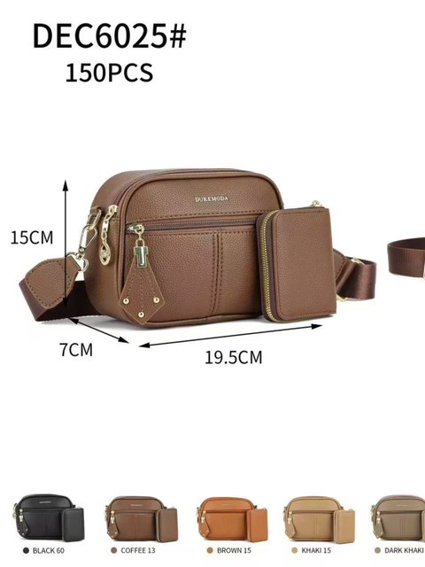 Bolsa feminina casual da moda com carteira DEC6025