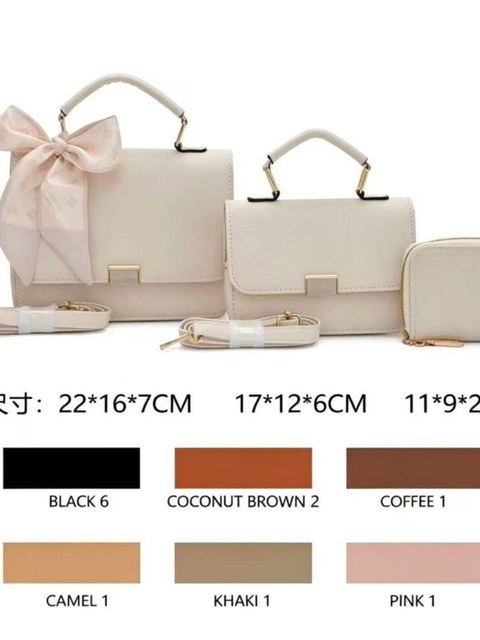 Conjunto elegante de duas peças com carteira integrada.201