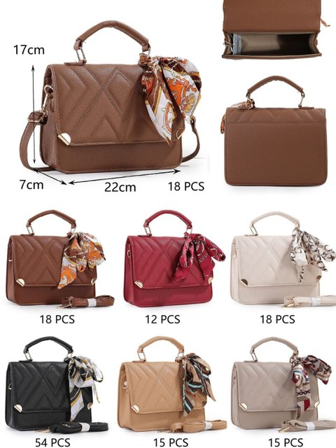 Bolsas femininas casuais com lenços -41