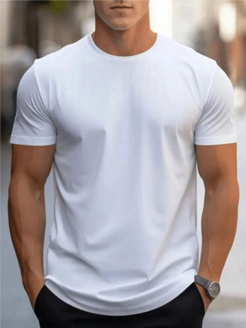 Camiseta manga curta masculina
