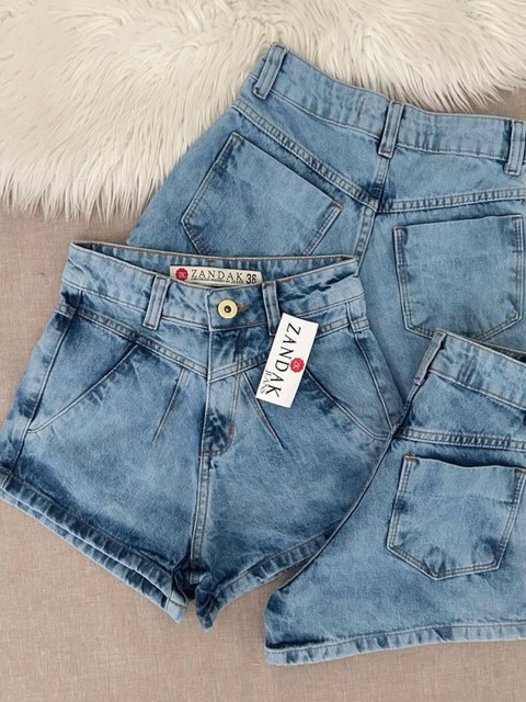 Short jeans feminino clara