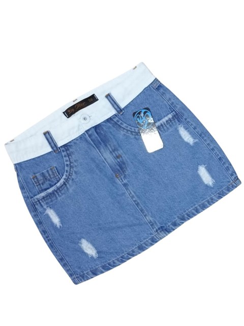 Saia feminino jeans clara