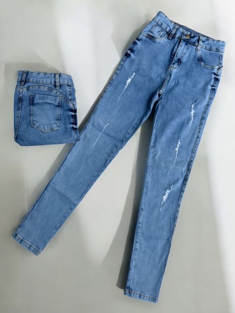 Calca jeans feminina Clara 3 % elastano