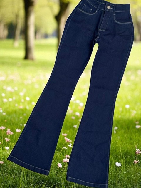 Calca Flare Feminina com lycra