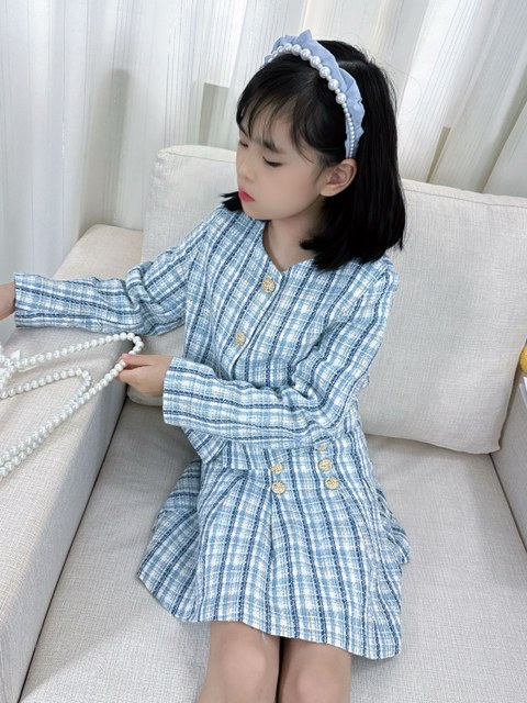 Fancy kids conjunto inverno grosso