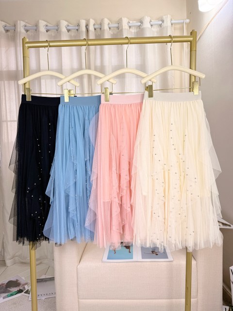 Fancy kids saia tule infantil