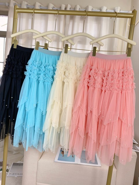 Fancy kids saia tule infantil