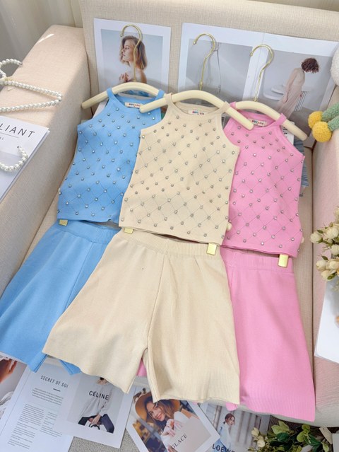 Fancy kids conjunto modal brilho