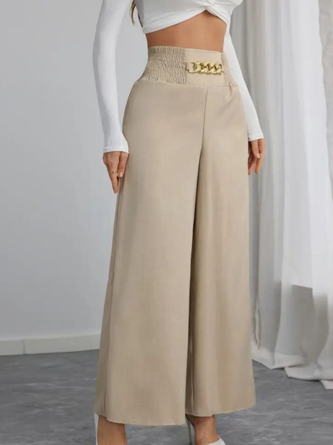 Calça pantalona corrente