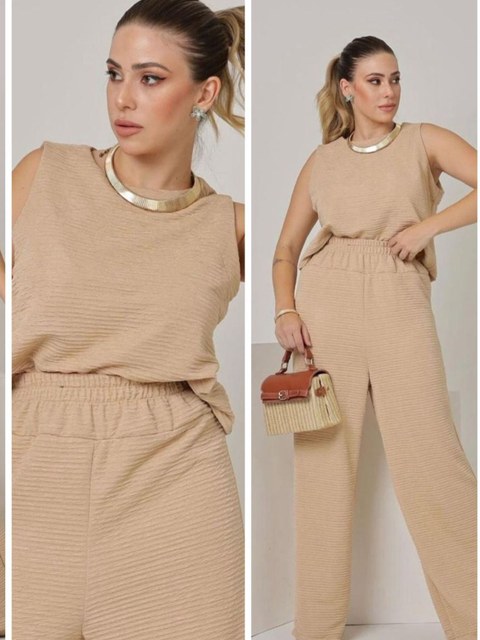conjunto feminino de calça +blusa